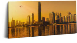 Wallfluent Vászonkép Edzőterembe Látványos Zhujiang folyó Kína 100x50 cm (010030010010000074791)