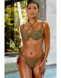  Club Olivazöld Megkötős Fürdőnadrág (38) (579817)