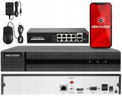 Hikvision HWN-4108MH Ip Dvr 8 Ip kamera PoE switch (HWN-4108MH + Switch POE)