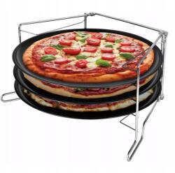 Brunbeste 3 Db-os Pizzasütő Tepsi Állvány Szett (1042)