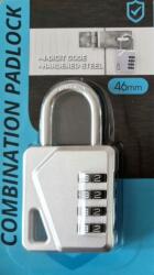  Titkosító Lakat 4 Citromos Titkosító 46mm Edzett (46mm)