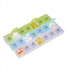 Relaxdays Gyógyszertartó Relaxdays 3 rekeszes napi tároló (10023638)