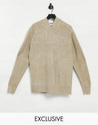  Bézs Klasszikus Kapucnis Pulóver Casual 38 M 1AAA