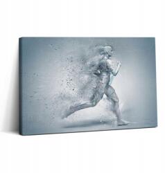 Wallfluent Vászonkép Canvas Fa Keret Irodába Futó Ember 30x20 cm (010030010150000075129)