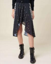 Silvian Heach Fekete Aszimmetrikus Szoknya (M) (377654)