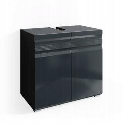 Vicco Mosdó Alatti Szekrény Freddy Antracit Fényes Vicco (Möbel_2120)