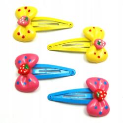  Hajcsatok/hajcsatok masni díszítéssel 4 db (0169-537)