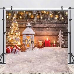 Aiikes Karácsonyi fotó háttér családi fotókhoz 2, 4 x 2, 4 m (B08HCPH68M)