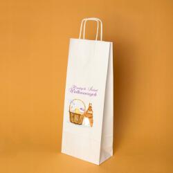  Húsvéti bor/alkoholtartó táska 15x9x36 cm Elegáns, Ökológiai