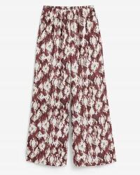 Bonprix 54-ES Laza Széles Nadrág Palazzo Mintás