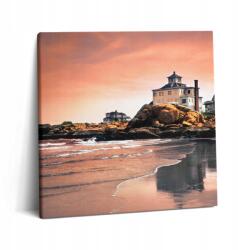 Wallfluent Vászonkép Tartós Falikép Konyha Tengerpart Sherman Cottage 60x60 cm (010030010270000074574)