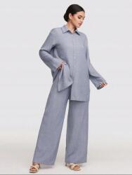 Shein KC62114 Shein Anyagú Széles Gumis Derékú Nadrág (25) S