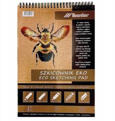 Leniar Vázlatfüzet öko méhecske 25/225g bézs A5