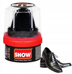 Reis Show Krémes Cipőfényesítő Paszta, természetes viasz, fekete (BR-PA-SILVER_B)