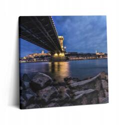 Wallfluent Vászonkép Canvas Lakberendezés Konyha Sziklás part a híd alatt (010030010270000075732)