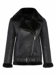 OCHNIK Fekete rövid női dzseki KOZDP-0001A-99 méret M (KOZDP-0001A-99)