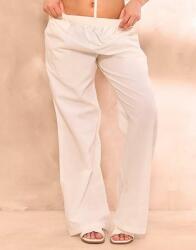 Prettylittlething Fehér Klasszikus Nadrág Gumis Derékkal Széles Szár Prettylittlething 34