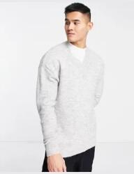 SELECTED Szürke Melange Oversize Pulóver (M) (567471)