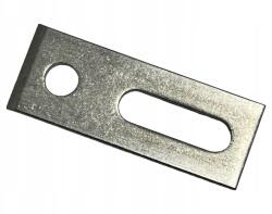 Adapter Rozsdamentes Acél Kétmenetes Csavarhoz Gr. 5 MM 80X30 1 Db (A.101.79X30X5)