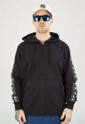 Pitbull Pit Bull kapucnis pulóver Zip Tape Nugget, fekete (5903592233632)