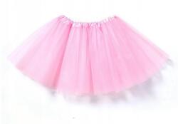  Tüllszoknya óvodás lányoknak tutu 3 rétegű Rózsaszín (RTF)