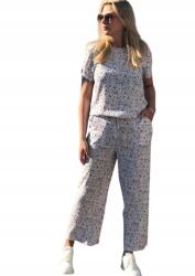 ICHI Liliomos Mintás Nadrág, Size XL (377079)