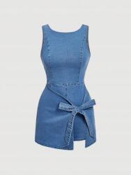 Shein IC37206 Shein Rövid Farmer Overál (38) S