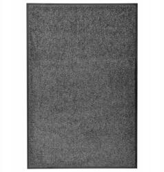 vidaXL Lábtörlő mosható, antracit, 60 x 90 cm (323416)