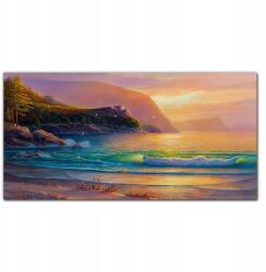 Coloray Fotó-vászon keretes vászonkép Tengerpart hullámok 100x50 cm (010030010010000017258)