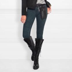  Nikkie Sötétzöld Mintás Nadrág, Size 29, pamut, elasztán (374648)