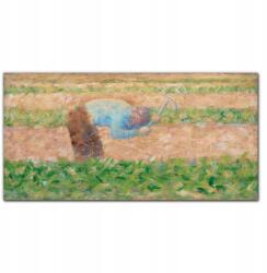Coloray Fotó-vászonkép Ember hoe Seurat 100x50 (010030010010000017704)