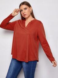 Shein XC15109 Shein Női Blúz Hosszú Ujjú Nyakkivágással V 44