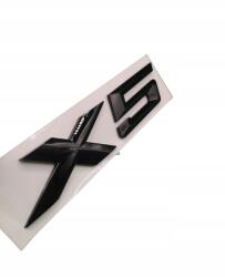 Embléma Bélyegző Felirat Bmw X5-höz fekete fényes