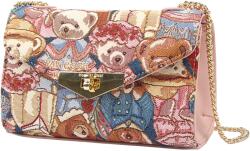 Henney Bear Női Kézitáska Kicsi Fehér Postás Táska Válltáska Esküvőre Divatos Henney Bear (6923262262433)