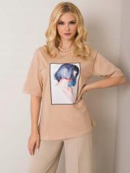 Rue Paris Póló nyomott mintás, L-es méret