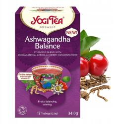 YOGI TEA Ashwagandha Balance 17x2.0g Ökológiai Relaxáló Tea (4012824406018)