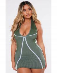 Prettylittlething Khaki Ruha Mini (M) (565126)