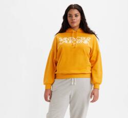 Levi's Narancs Pulóver, Gold Tab nyomattal, Size 3XL, 100% pamut (A41600001)