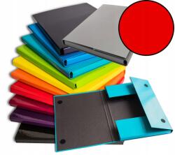 Barbara Szárnyas aktatáska tépőzáras 20mm piros (1821016)