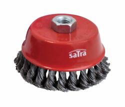 Satra S-4TCB100 Forgó Drótacél Kefe 100 MM Satra (S-4TCB100)