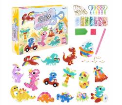  Gyémánt hímzés gyerekeknek Gyémánt mozaik Dinoszaurusz medál szett (DIAMOND SET)