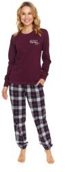 DN Nightwear Toget női pizsama, borvörös, XL