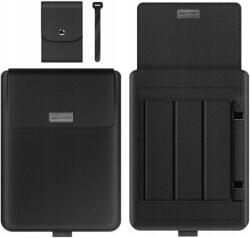  iPCA Laptop Tok Állvány Funkcióval, Vízálló Bőr, 15", Fekete (B0B6BKTJ1V)