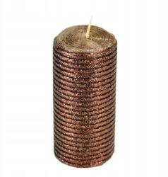 Dommio Gyertya réz csillámmal 9, 5x5 cm (DA-6337-3_C)