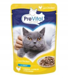 PreVital Eledel Nedves Csirkével Szószban 100G