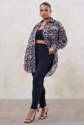  Club L Fekete Megkötős Leggings (52) (580257)