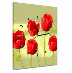 ZeSmakiem Órák 30x40 Pipacsok Absztrakt (H201M_Z1D_30x40cm AZ)