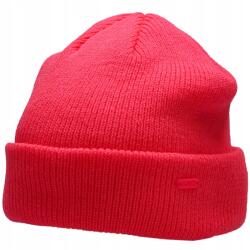 4F Női téli meleg sapka beanie roz. S (H4Z22-CAD006-63N)