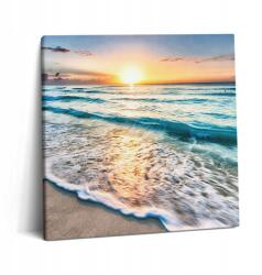 Wallfluent Vászonkép Canvas Előszoba Keret Fa Tengerpart Homok (010030010270000007460)