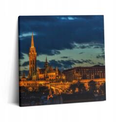 Wallfluent Vászonkép Konyha Falra Templom Matthias Budapest Magyarország (010030010270000075550)